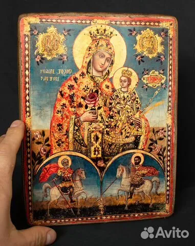 Икона Божией матери "Неувядаемый цвет" — красивый подарок
