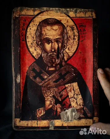 Подарочная святой Николай Чудотворец" Икона