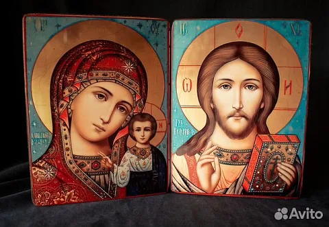 На память: Венчальная пара. Иконы