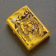 Зажигалка Zippo оригинал "Тигр" № 6 — необычный подарок — фотография 2