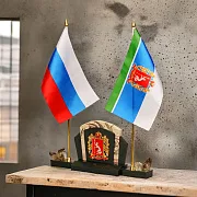 Каменная композиция «Герб» в подарок — фотография 1