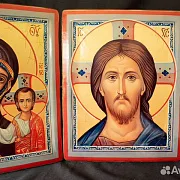 Иконы деревянные. "Венчальная Пара" — необычный подарок — фотография 3