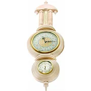Метеостанция «Белая» М-04 с часами — необычный подарок — фотография 2