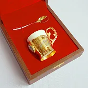 Кофейная чашка "Агат" № 2. Златоуст — красивый подарок — фотография 3