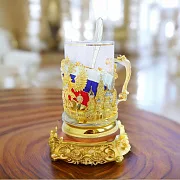 Подстаканник для чая «Российский» — красивый подарок — фотография 1