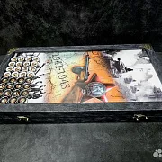 На память: Нарды под стеклом «День Победы» — фотография 11