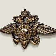Герб МВД, резной из бука — оригинальный подарок — фотография 3