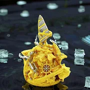 Позолоченный колокольчик «Морской» — оригинальный подарок — фотография 1