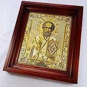 В подарок: Икона Николая Чудотворца /в киоте/. Златоуст — фотография 7