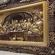 На память: Резное панно «Тайная Вечеря» в трёх размерах — фотография 5