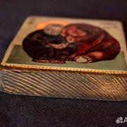 На память: Две дорожных иконки. Серафим и Спиридон — фотография 5