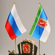 Каменная композиция «Герб» в подарок — фотография 2