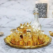 В подарок: Водочный набор с икорницей. Златоуст — фотография 1